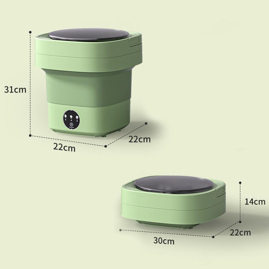 Portable Mini Washing Machine - Foldable 30W Cleaning Solution