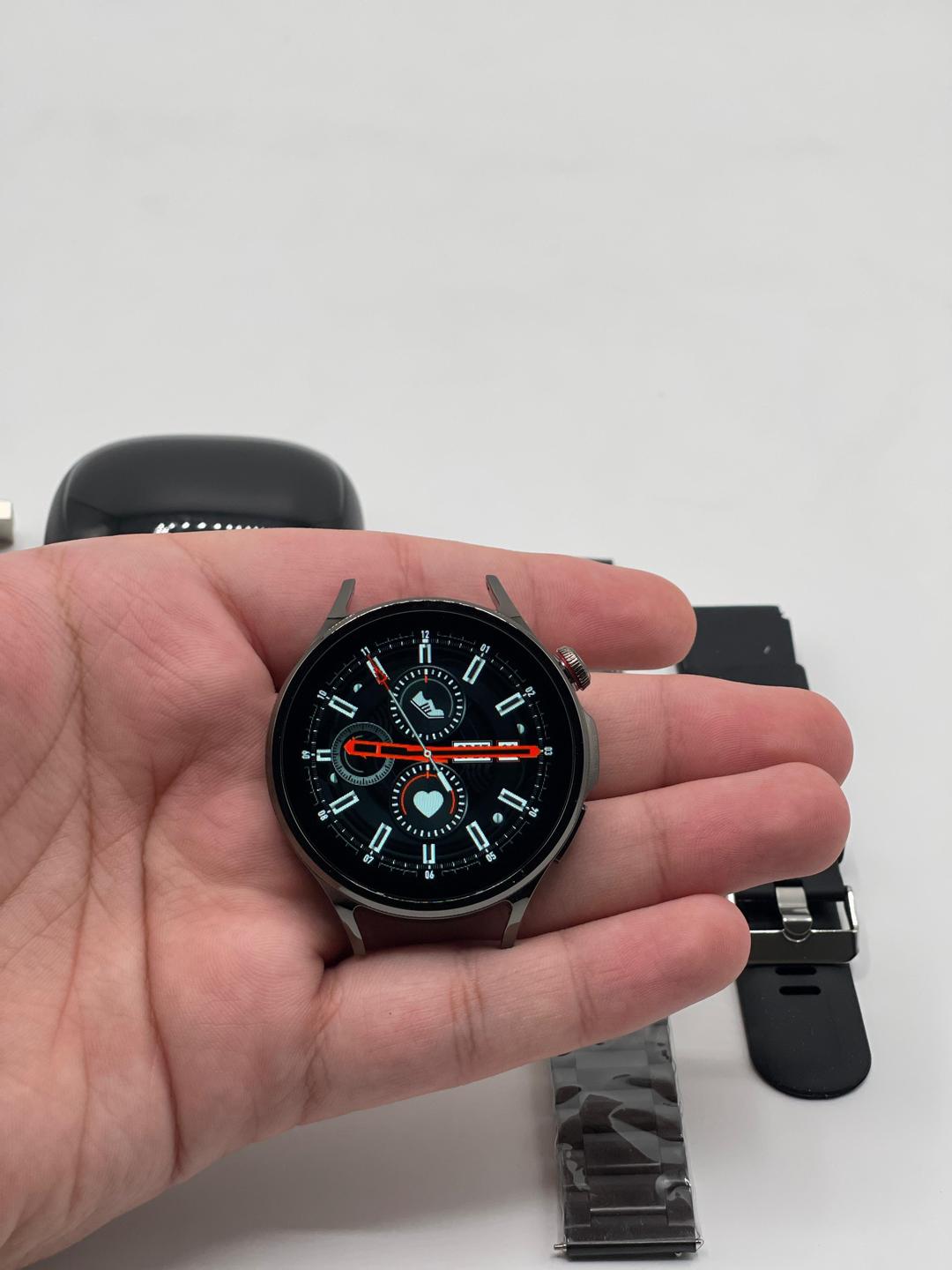 D33 Watch 5 Pro - 2 in 1 With TWS Earbuds Smart Watch