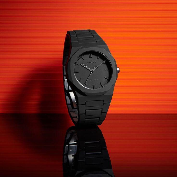 Men's Black Quartz Watch