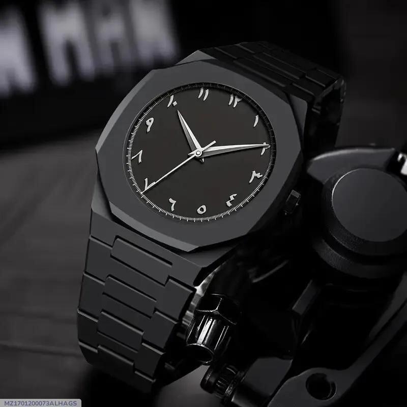 Men's Black Quartz Watch