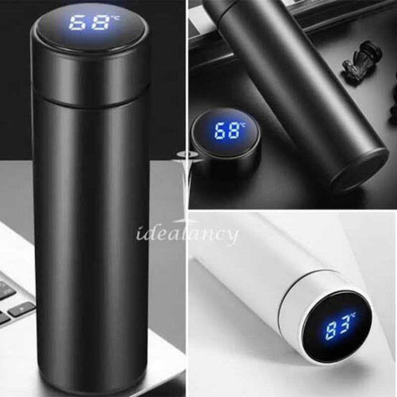 Led Digital Temperature Display Water Bottle