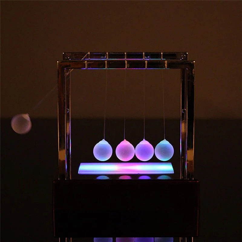 Newtons Cradle LED Light Up