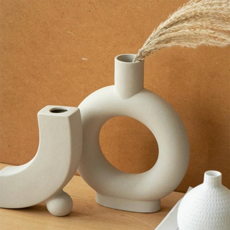 Nordic Pure Ceramic Vase