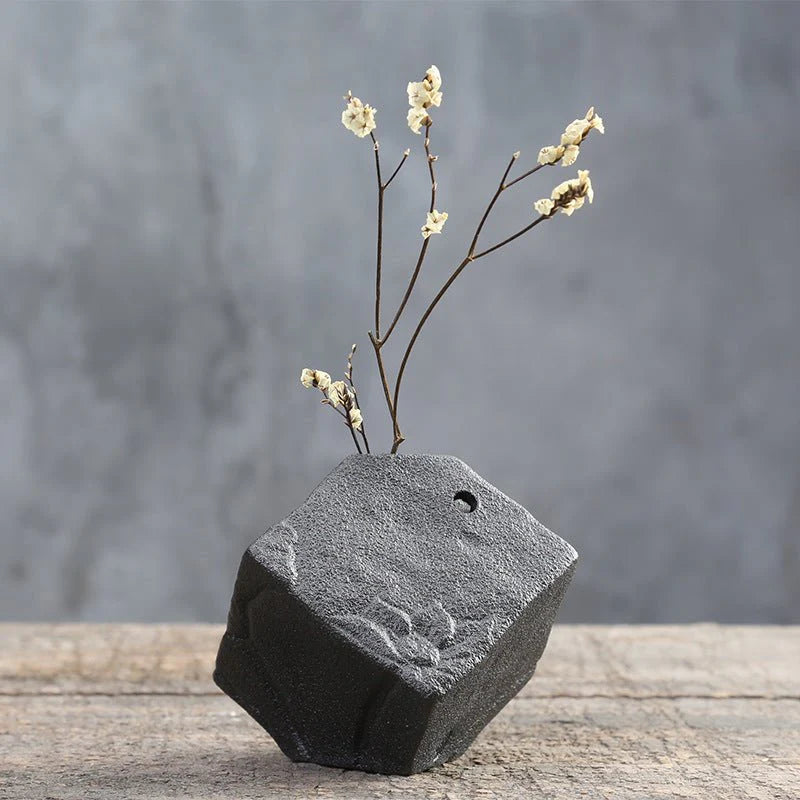 Stoneware Flower Arrangement Vase